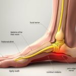 douleur sur le côté extérieur du pied nerf sural