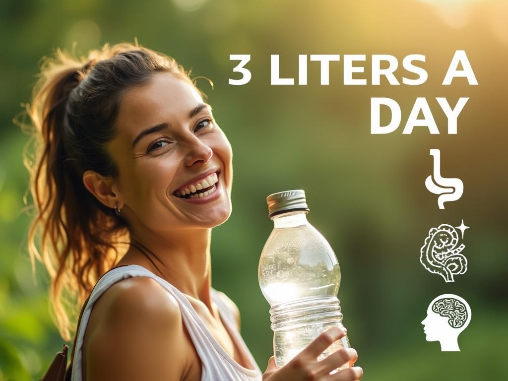 boire 3 litres d'eau par jour les effets incroyables