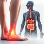 épine calcanéenne et foie intestin