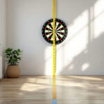 hauteur cible flechette