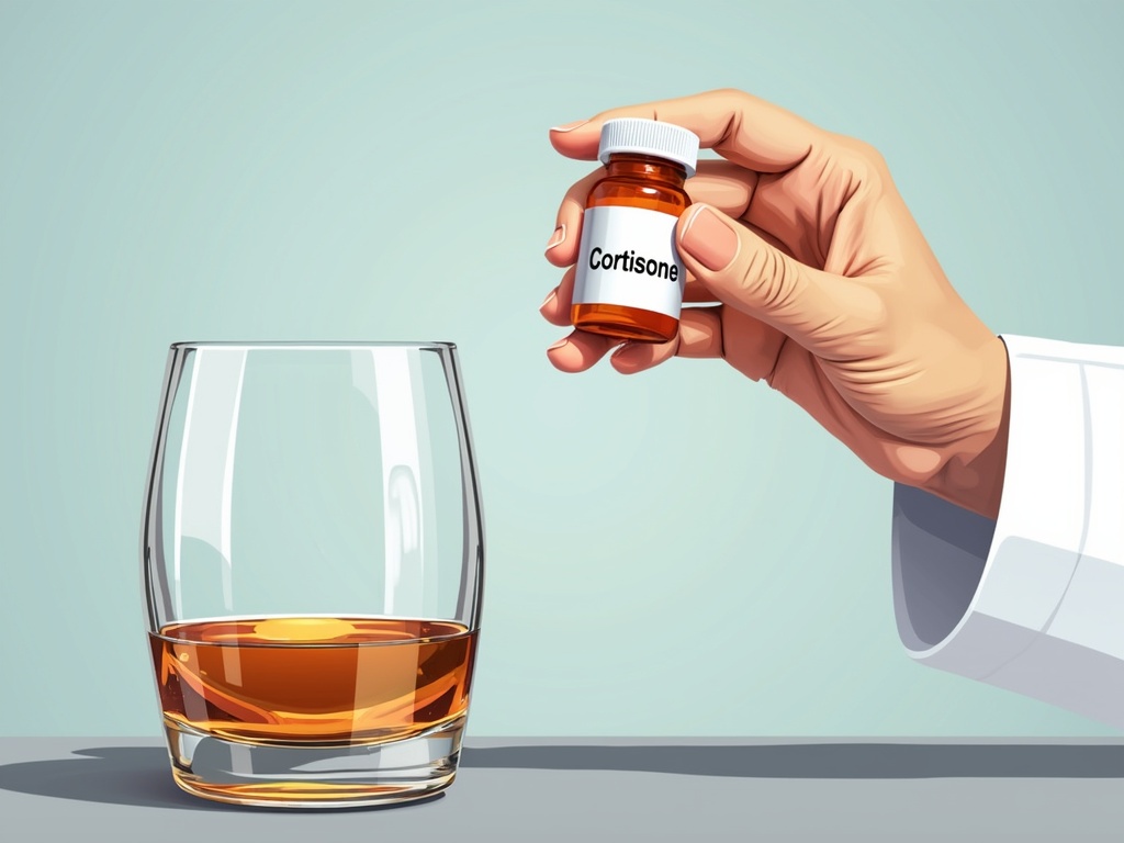 cortisone et alcool