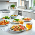 régime ventre plat en 4 jours menu