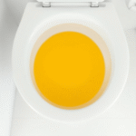 urine jaune fluo