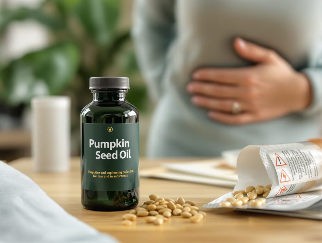 huile de pépin de courge effets indésirables
