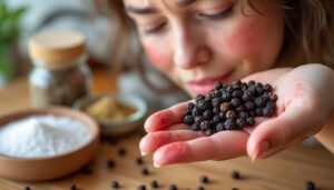 découvrez les symptômes, causes et conseils essentiels pour mieux comprendre et gérer l'allergie au poivre.